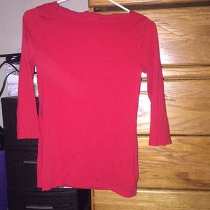 red long sleeve